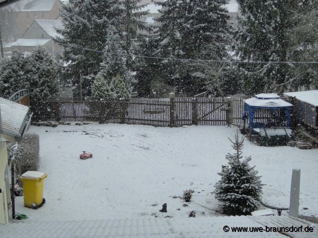 Schneefall im Januar 2013